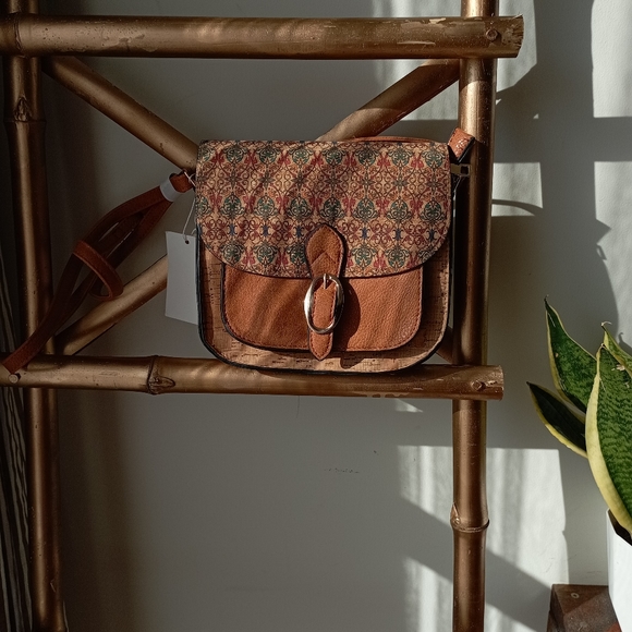 Handbags - Faux Leather Sling Bag